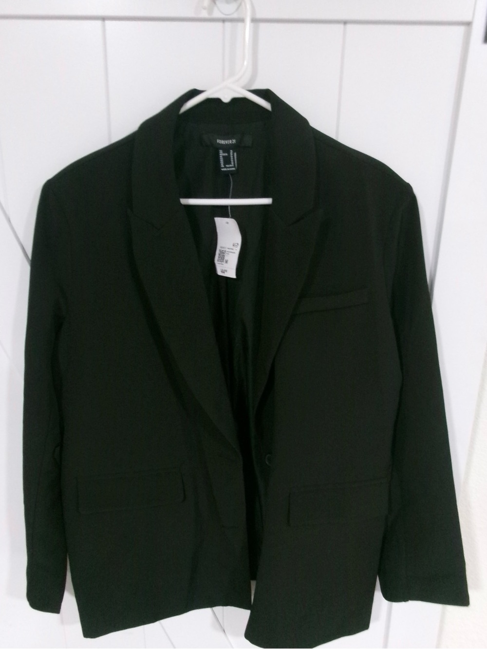 Forever 21 Black Men’s Tailored Blazer Jacket